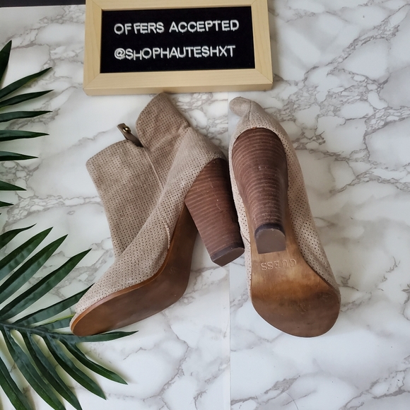 Guess Peep Toe Booties - Picture 7 of 8